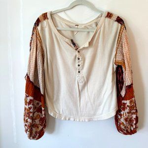 FREE PEOPLE Light Magic Henley Shirt